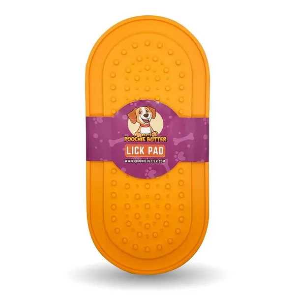 1ea Poochie Butter Lick Pad Oval - Health/First Aid